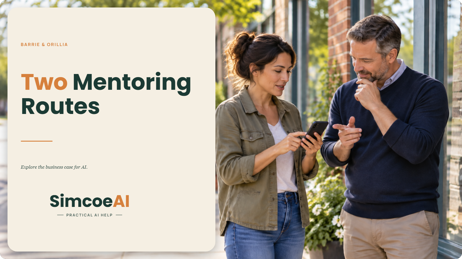 Header image: Two Simcoe Mentoring Routes to Weigh Before an AI Trial